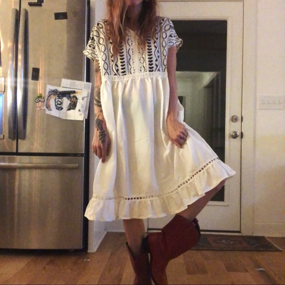 (VNTG)👇 FARMERS MARKET FROCK👇 ⁣ - Picture 4 of 6